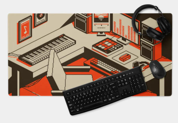 LOFI THREADS Extended Mouse Pad
