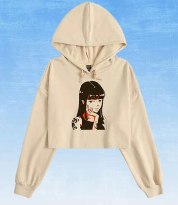 SHEIN X Crop Hoodie